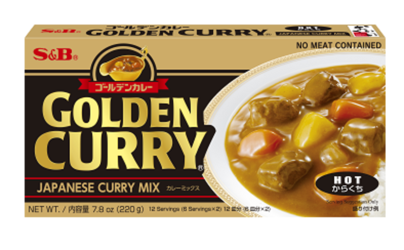 S&B Golden Curry (Hot) 220g - Main Image