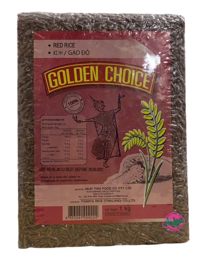 Golden Choice Red Rice 1kg – Seasia Foods