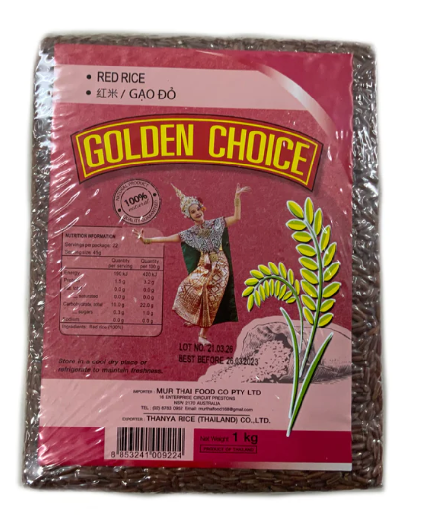 Golden Choice Red Rice 1kg – Seasia Foods