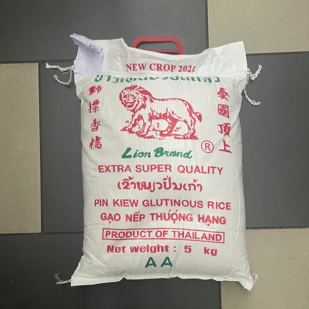 Lion Brand Glutinous Rice 5kg – Seasia Foods